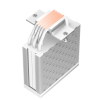 Кулер для процессора/ CPU Cooler PCCooler RT500 TC ARGB WH (245W, 4-pin PWM, 152mm, Al/Cu, 5x6mm, ARGB, 1x120mm, 73.32CFM, 34.9dBA, 2200RPM, S: 1851/1700/1200/115X, AM5/AM4, white)