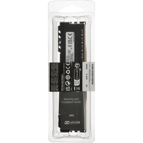Купить оперативную память Kingston 16GB 3200MT/s DDR4 CL16 DIMM FURY Beast Black – Высокая производительность для вашего ПК