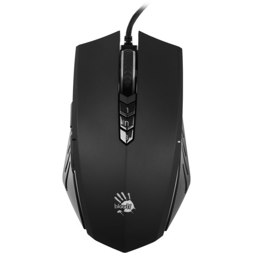 Мышь A4Tech Bloody A70 черный оптическая 6200dpi USB 8but (A70 MATTE BLACK)