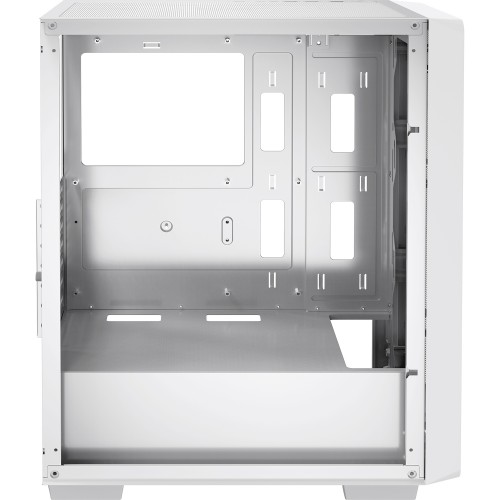 Корпус ПК Ocypus Gamma C60 WH - Midi-Tower без блока питания, 1xUSB-A 3.0, 2xUSB 2.0, для ATX, mATX, mITX в белом цвете