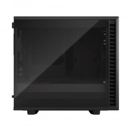 Корпус ПК без блока питания/ Case Fractal Design Define 7 Nano TG Light Tint, Mini-Tower, 1x120mm + 1x140mm, 2xUSB-A 2.0 + 2xUSB-A 3.2 + 1xUSB 3.2 Type-C mITX, mDTX Black