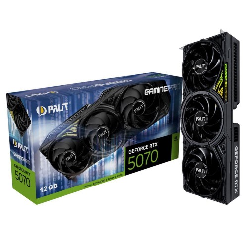 Купить видеокарту Palit RTX 5070 12GB GDDR7 - Высокопроизводительная PCI-E 5.0 для игр