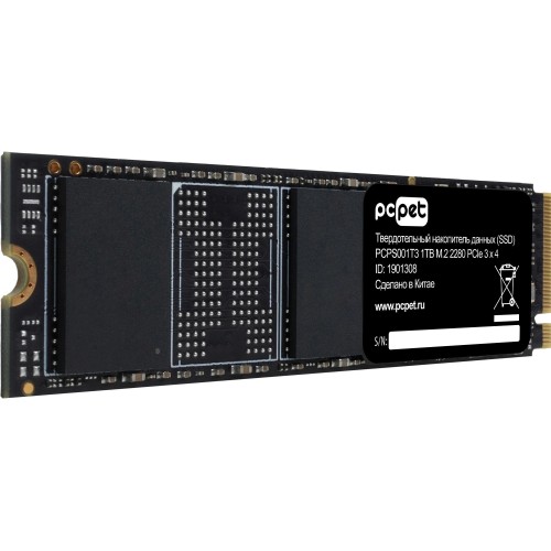 Твердотельный накопитель 1TB PCPS001T3 M.2 2280 PCIe 3.0 x4 - Высокоскоростное хранилище для вашего ПК