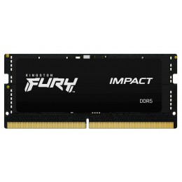 Память оперативная/ Kingston 32GB 5600MT/s DDR5 CL40 SODIMM (Kit of 2) FURY Impact PnP