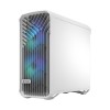 Корпус ПК без блока питания/ Case Fractal Design Torrent RGB TG Clear Tint, Full-Tower, 2x180mm + 3x140mm RGB, 2xUSB-A 3.2 + 1xUSB 3.2 Type-C E-ATX, SSI-CEB, SSI-EEB, ATX, mATX, mITX White Fractal Design