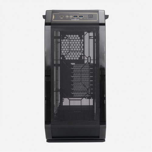 Корпус без блока питания/ Case InWin Airforce, Full-Tower, TG, 4x120mm ARGB, 2xUSB-A 3.0 + 1xUSB-C 3.2, E-ATX, ATX, mATX, mITX Phantom Black In-Win