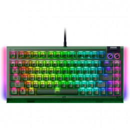 Игровая клавиатура Razer BlackWidow V4 75% - Phantom Green Ed. - US Layout/ Razer BlackWidow V4 75% - Phantom Green Ed. Gaming keyboard- US Layout