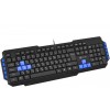 Клавиатура Оклик 750G FROST WAR черный USB для геймеров – мультимедийная, кабель 1.8м (337452)