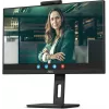 AOC Q27P3QW 27" 2560x1440, IPS, 75Hz, 50M:1, 350cd, 4ms, 2xHDMI 1.4, DisplayPort 1.2, 4xUSB 3.2, Camera 2.0mp, H. adj 150mm, pivot, Speakers, VESA, 3Y, Black AOC