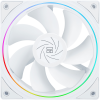 Кулер для корпуса/ Case Cooler Thermalright TL-S12RW Reverse (120x120x25mm, 4-pin PWM, ARGB, 47.6CFM, 23.2dBA, 1500RPM, White) Thermalright