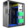 Корпус c блоком питания 500 Ватт/ Case Foxline FL-301, ATX, 1x5.25EXT, 1x3.5EXT, 4x3.5INT, 4xUSB2.0, HDA, w/o FAN, w/500W ATX PSU, w/1.2m EU pwr cord Foxline