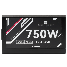 Блок питания 750W/ Power Supply Thermalright, 750W 80+ Bronze (ATX, 3.0, PCIe 5.0, Full modular, 1x24(20+4)pin, 2xCPU 8(4+4)pin, 4xPCIe*2 8(6+2)pin, 3xSATA3, 1x12+4pin (12VHPWR PCIe 5.0 12+4pin 600mm), 3xMOLEX4pin, Active, 120x120mm, 150x140x86mm, APFC, b