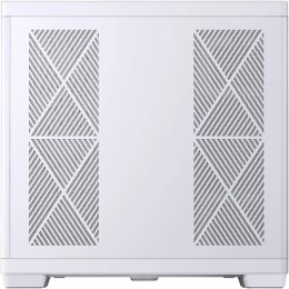Корпус без блока питания/ Case JONSBO TK-4, Midi-Tower, TG, no fan, 2xUSB-A 3.0 + 1xUSB-C 3.2, ATX, mATX, mITX White