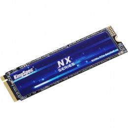 Твердотельный накопитель/ Kingspec SSD NX-4096 2280, 4096GB, M.2(22x80mm), NVMe, PCIe 3.0 x4, 3D QLC, R/W 3600/3200MB/s, IOPs 380 000/320 000, TBW 1920, DWPD 0.4 (3 года)