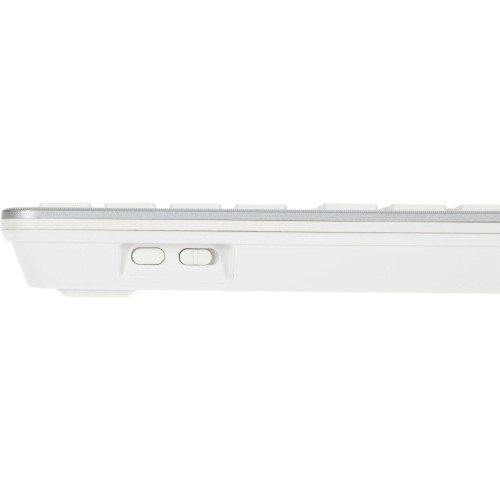 Клавиатура A4Tech FBK25: Беспроводная USB Slim Multimedia в Белом/Сером Цвете