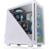 Корпус Thermaltake Divider 300 TG ARGB белый - стильный ATX с поддержкой 3x120mm и 3x140mm вентиляторов, 2xUSB3.0 и аудио разъемом