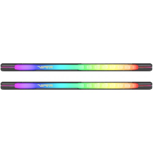 Оперативная память DDR4 2x32GB 3200MHz Patriot PVSR464G320C8K Viper Steel RGB RTL Gaming PC4-25600 CL18 DIMM 288-pin 1.35В dual rank с радиатором Ret [PVSR464G320C8K]