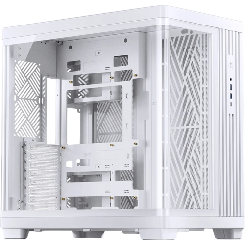 Корпус JONSBO TK-4 White: Midi-Tower без блока питания с USB 3.0 и USB-C для ATX, mATX, mITX