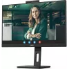 AOC Q27P3QW 27" 2560x1440, IPS, 75Hz, 50M:1, 350cd, 4ms, 2xHDMI 1.4, DisplayPort 1.2, 4xUSB 3.2, Camera 2.0mp, H. adj 150mm, pivot, Speakers, VESA, 3Y, Black AOC
