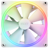 Кулер для корпуса ПК/ Case Cooler NZXT F140 RGB Duo (140x140x25mm, 4-pin PWM, RGB, 84.75CFM, 36dBA, 1800RPM, White) NZXT