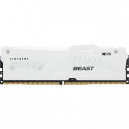 Память оперативная/ Kingston 16GB 5600MT/s DDR5 CL36 DIMM FURY Beast White RGB EXPO