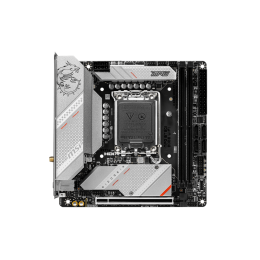 Материнская плата/ MB MSI INTEL B760 s1700, 2xDDR5(128GB), HDMI 2.1/DP, 1xPCIe 5.0x16, 1xLAN (2.5GbE), Wi-Fi, BT, 4xSATA 6Gb/s, 2xM.2, 1xUSB-C, 5xUSB 3.2, 2xUSB 2.0, mini ITX