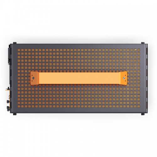 Корпус JONSBO Z20 Mini-Tower без блока питания: стильный черно-оранжевый mATX/mITX с USB-A 3.2 и USB-C 3.2