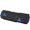 Клавиатура Оклик 750G FROST WAR черный USB для геймеров – мультимедийная, кабель 1.8м (337452)