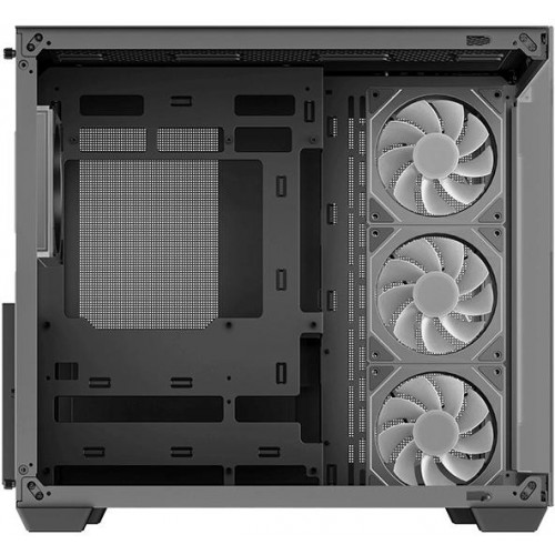 Корпус Deepcool CG530 4F черный ATX с поддержкой 2x120mm и 2x140mm вентиляторов, USB 2.0 и USB 3.0