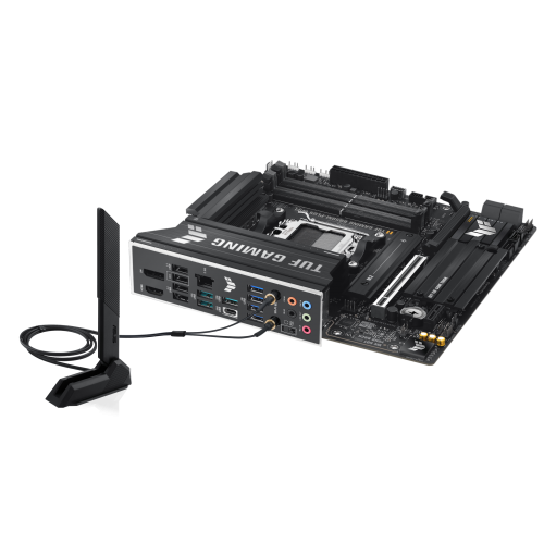Материнская плата TUF GAMING B850M-PLUS WIFI: Высокая производительность и надежность для геймеров