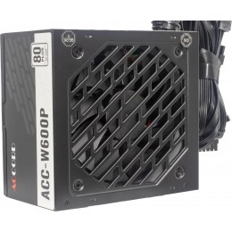 Блок питания Accord ATX 600W ACC-W600P 80 PLUS WHITE (20+4pin) 120mm fan 6xSATA [ACC-W600P]