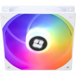 Кулер для корпуса/ Case Cooler Thermalright TL-C12RW-S V2 Reverse (120x120x25mm, 4-pin PWM, ARGB, 58CFM, 25.6dBA, 1500RPM, White)