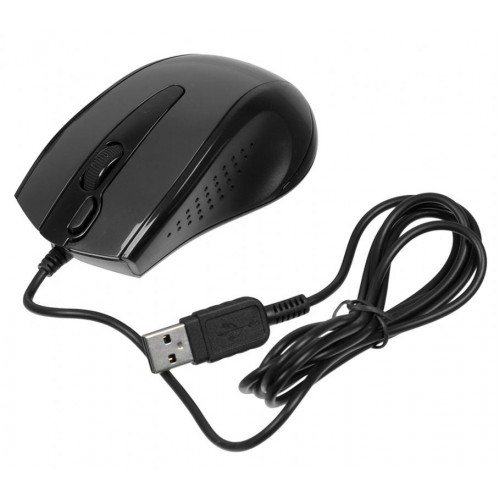 Купить оптическую мышь A4Tech V-Track Padless N-500F черного цвета с разрешением 1200dpi и USB соединением
