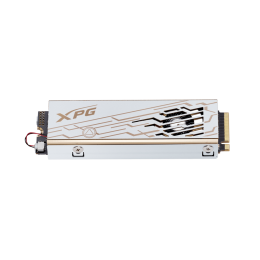 Твердотельный накопитель/ ADATA SSD XPG MARS 980 PRO, 2000GB, M.2(22x80mm), NVMe, PCIe 5.0 x4, 3D NAND, R/W 14000/13000MB/s, IOPs 2 000 000/1 650 000, TBW 1480, DWPD 0.4, with Heat Sink (5 лет)