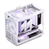 Корпус JONSBO C6 MAX Handle White - Mini-Tower без блока питания, mATX/mITX, 1xUSB-A 3.0 + 1xUSB-C 3.1, без вентилятора