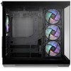 Купить корпус Thermaltake View 380 TG ARGB черный ATX с RGB подсветкой и поддержкой 6 вентиляторов - идеальный выбор для игрового ПК