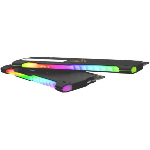 Оперативная память DDR4 2x32GB 3200MHz Patriot PVSR464G320C8K Viper Steel RGB RTL Gaming PC4-25600 CL18 DIMM 288-pin 1.35В dual rank с радиатором Ret [PVSR464G320C8K]