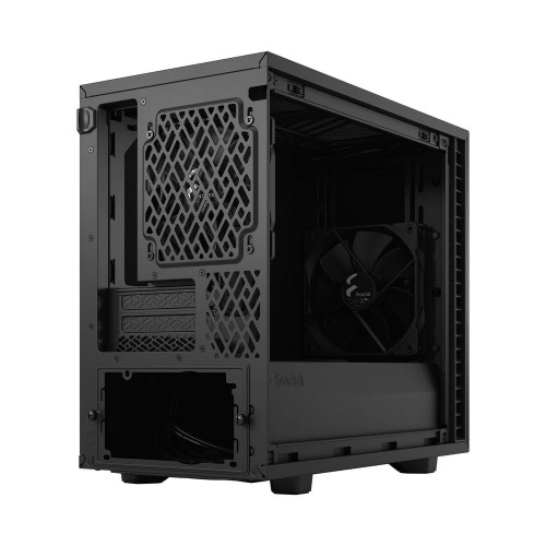 Корпус ПК без блока питания/ Case Fractal Design Define 7 Nano TG Light Tint, Mini-Tower, 1x120mm + 1x140mm, 2xUSB-A 2.0 + 2xUSB-A 3.2 + 1xUSB 3.2 Type-C mITX, mDTX Black Fractal Design