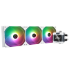 Водяное охлаждение для процессора/ Water Cooling System Thermalright Frozen Warframe 420 ARGB (420mm, LED, White, ARGB/ Fans: 3x140mm, 88.7CFM, 29.8dBA, 1750RPM/ Pump height 60mm, 23dBA, 3000RPM, Rad thickness 27mm/ S: 1851, 1700, 1200, 115X, 2011, 2066, 