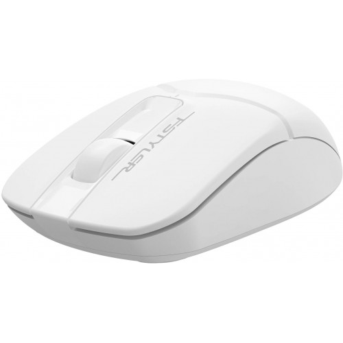 Мышь A4Tech Fstyler FG12S белый оптическая 1200dpi silent беспров. USB 3but