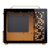 Корпус JONSBO Z20 Mini-Tower без блока питания: стильный черно-оранжевый mATX/mITX с USB-A 3.2 и USB-C 3.2