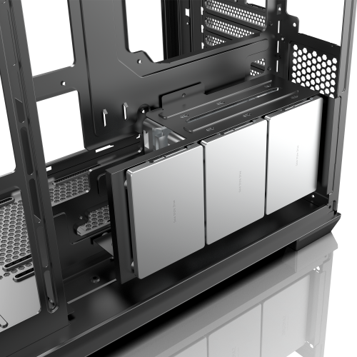 Корпус без блока питания/ Case Raijintek ATREUS BT4, Midi-Tower, TG, 4x120mm ARGB, 2xUSB-A 3.0 + 1xUSB Type-C , E-ATX, ATX, mATX, mITX Black RAIJINTEK CO LTD