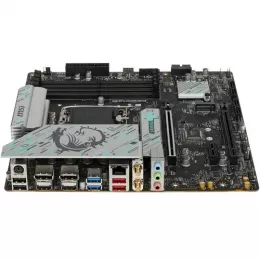 Материнская плата/ MB MSI INTEL B760 s1700, 4xDDR5(256GB), 2xHDMI 2.1/2xDP, 2xPCIe 4.0x16, 1xPCIe 3.0, 1xLAN (2.5GbE), Wi-Fi, BT, 4xSATA 6Gb/s, 2xM.2, 4xUSB 3.2, 2xUSB 2.0, 1xPS/2, mATX