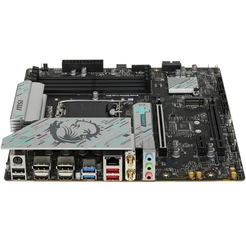 Материнская плата/ MB MSI INTEL B760 s1700, 4xDDR5(256GB), 2xHDMI 2.1/2xDP, 2xPCIe 4.0x16, 1xPCIe 3.0, 1xLAN (2.5GbE), Wi-Fi, BT, 4xSATA 6Gb/s, 2xM.2, 4xUSB 3.2, 2xUSB 2.0, 1xPS/2, mATX MSI