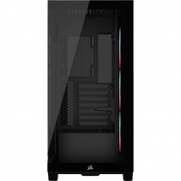 Корпус без блока питания/ Case Corsair 3500X LX-R RGB iCUE LINK, Midi-Tower, TG, 3x120mm ARGB, 2xUSB-A 3.2, 1xUSB 3.2 Type-C, E-ATX, ATX, mATX, mITX Black