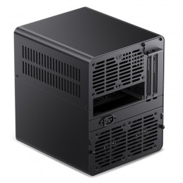 Корпус без блока питания/ Case JONSBO N3, Mini-Tower, no fans, 1xUSB-A 3.0 + 1xUSB-C 3.2, SFX PSU Support, mITX Black