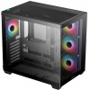 Корпус Deepcool CG530 4F черный ATX с поддержкой 2x120mm и 2x140mm вентиляторов, USB 2.0 и USB 3.0