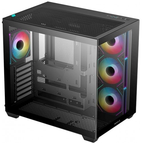 Корпус Deepcool CG530 4F черный ATX с поддержкой 2x120mm и 2x140mm вентиляторов, USB 2.0 и USB 3.0