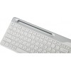 Клавиатура A4Tech FBK25: Беспроводная USB Slim Multimedia в Белом/Сером Цвете
