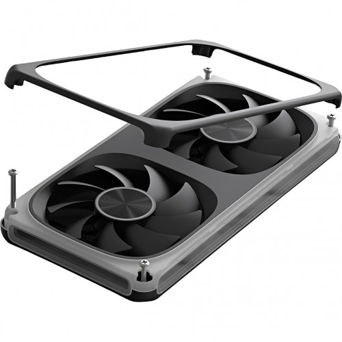 Вентилятор для корпуса Formula Air Fusion 2 Reverse ARGB 240х120x28 черный 4-pin (AIR FUSION 2 BK REVERSE) Ret